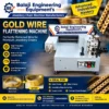 Gold & Silver Wire Flattening Machine
